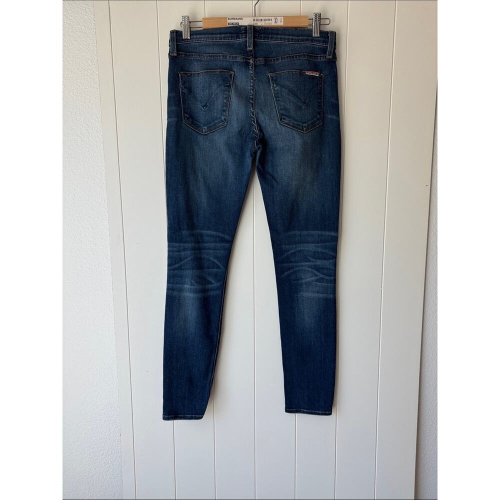 Hudson Jeans Women’s Slim Jeans in Dark Blue Wash 27 - Picture 4 of 11